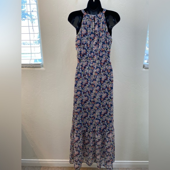 Collective Concepts Halter Floral Dress Size S - Picture 5 of 11